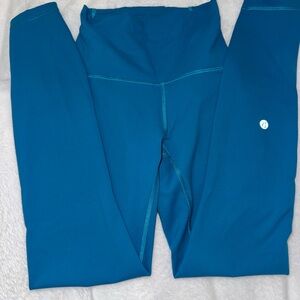 lululemon athletica Blue Leggings